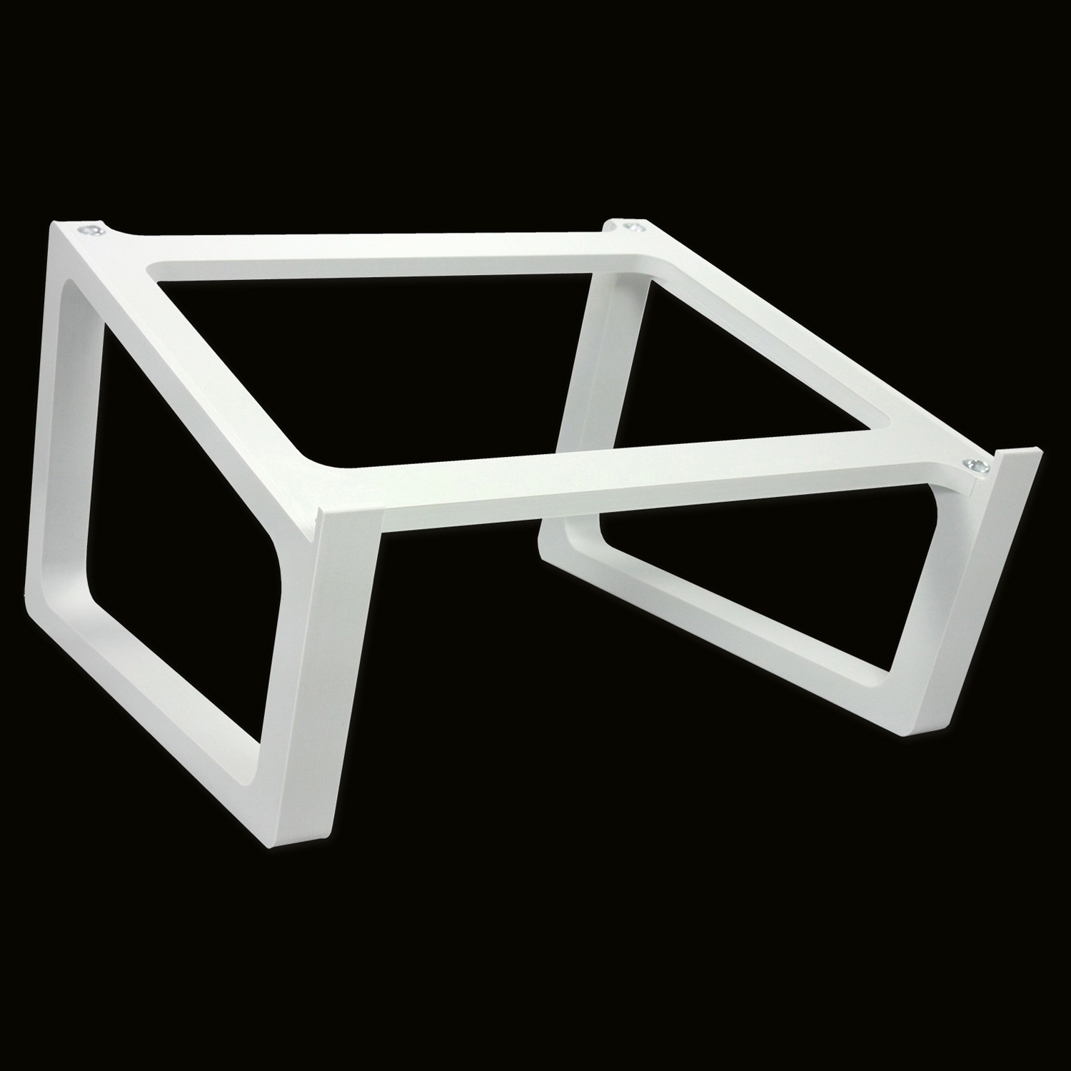 Notebookhalter Grau - Vorderansicht