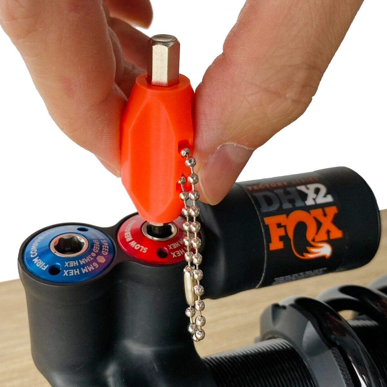 MTB ShockTool - Anwendungsbeispiel